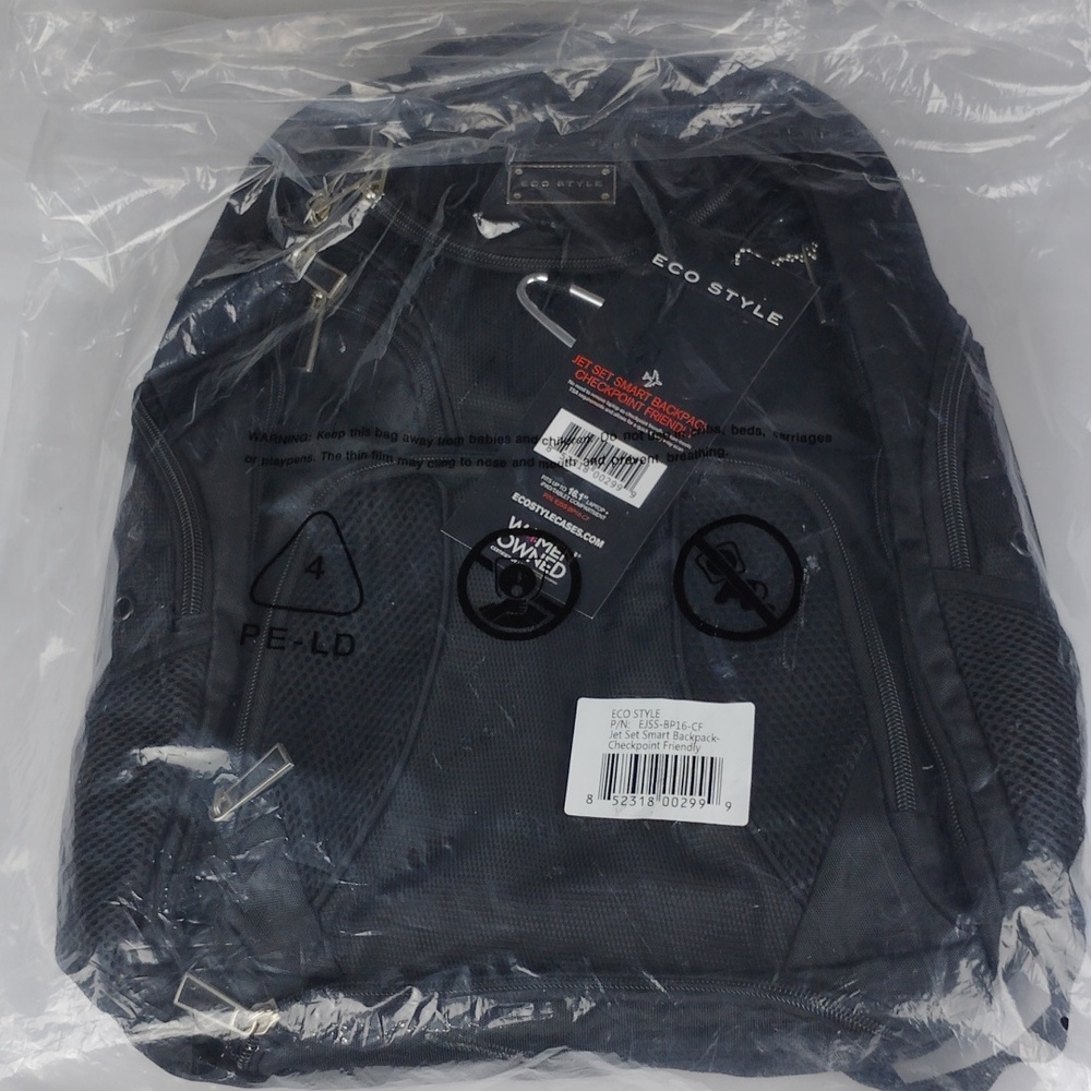 Eco Style Jet Set Backpack. - Picture 9 of 16